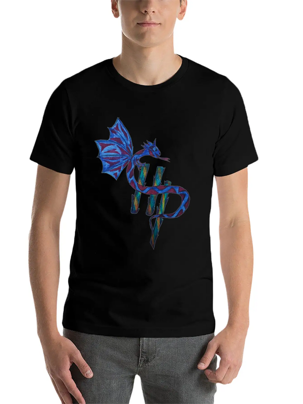 Snake HP Classic Cotton Tee – Unisex Comfort For Any Season