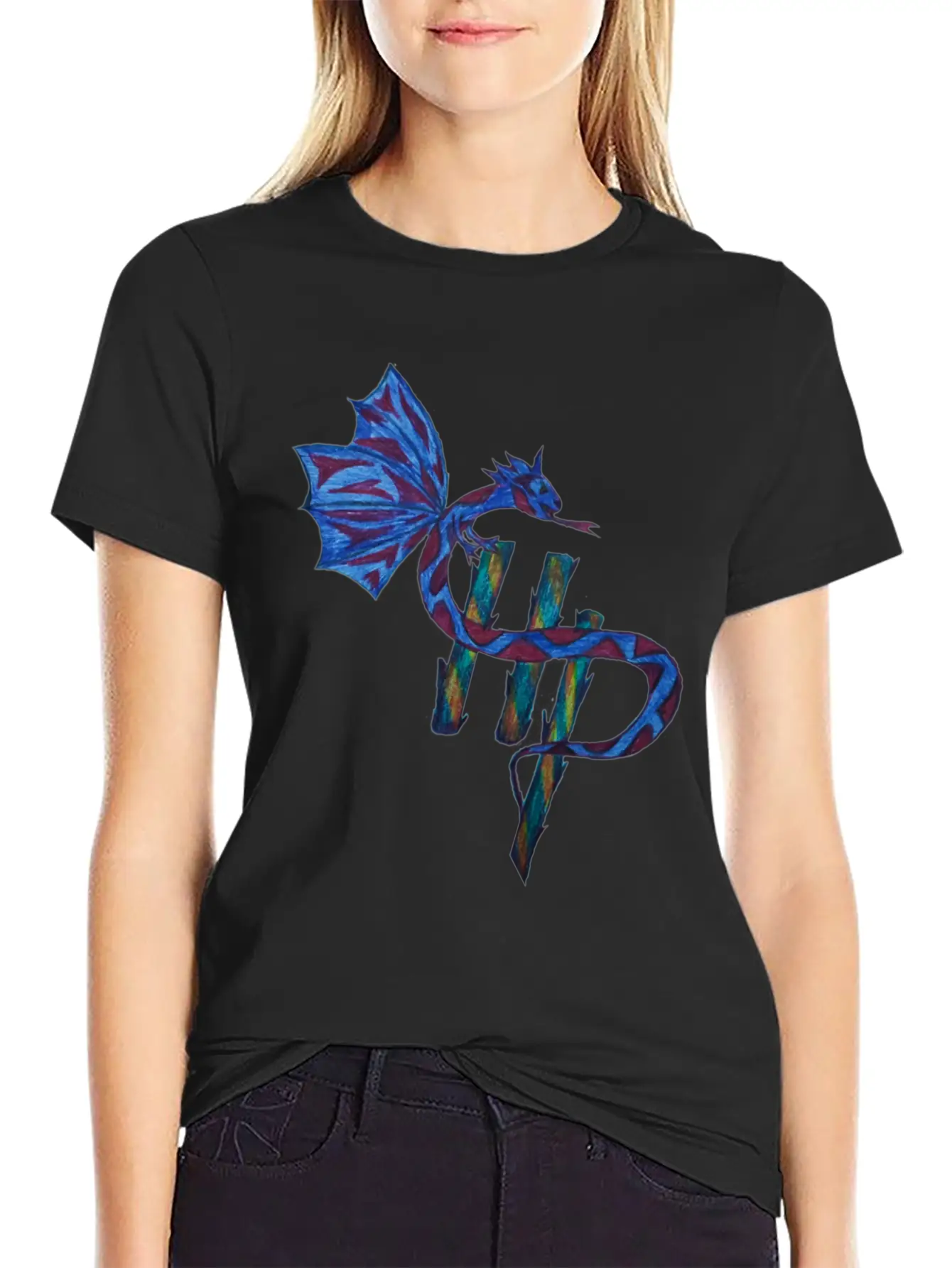 Snake HP Classic Cotton Tee – Unisex Comfort For Any Season