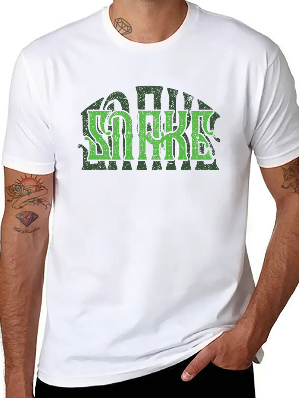 Snake Relaxed Everyday Tee – Lightweight And Durable Cotton