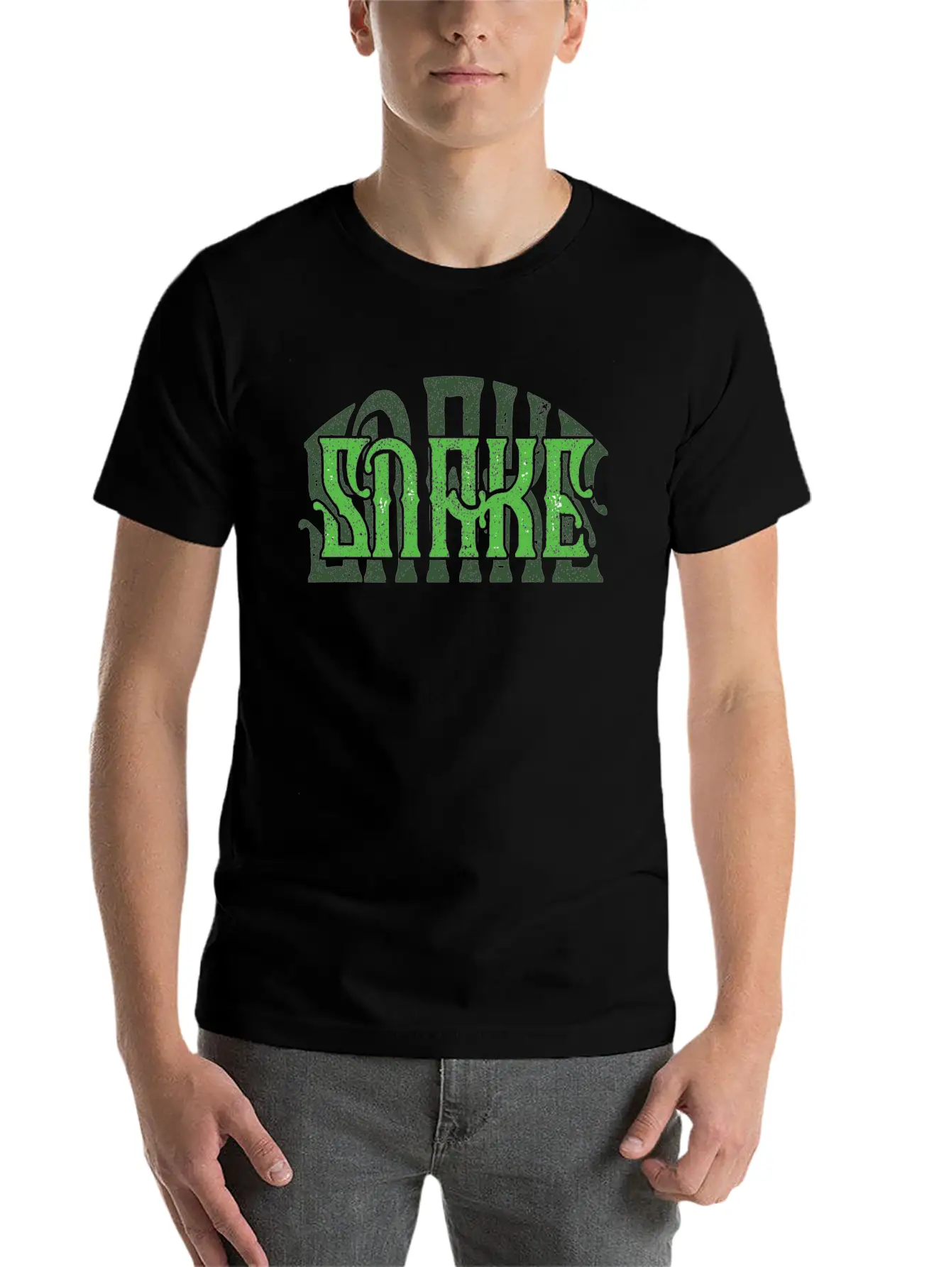 Snake Relaxed Everyday Tee – Lightweight And Durable Cotton