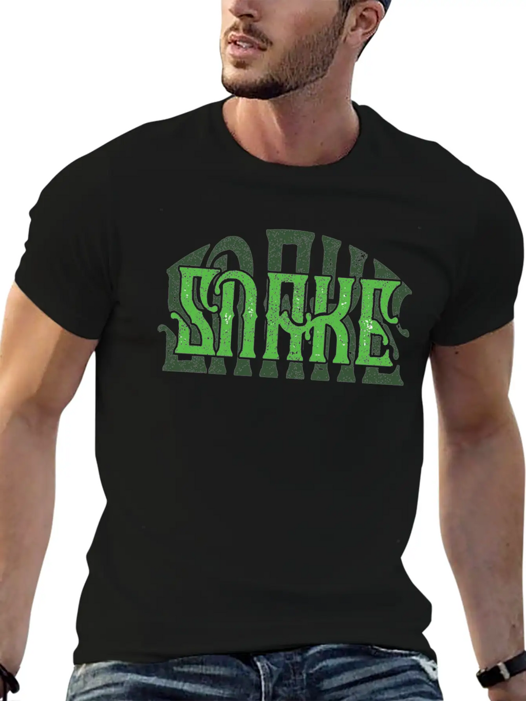 Snake Relaxed Everyday Tee – Lightweight And Durable Cotton