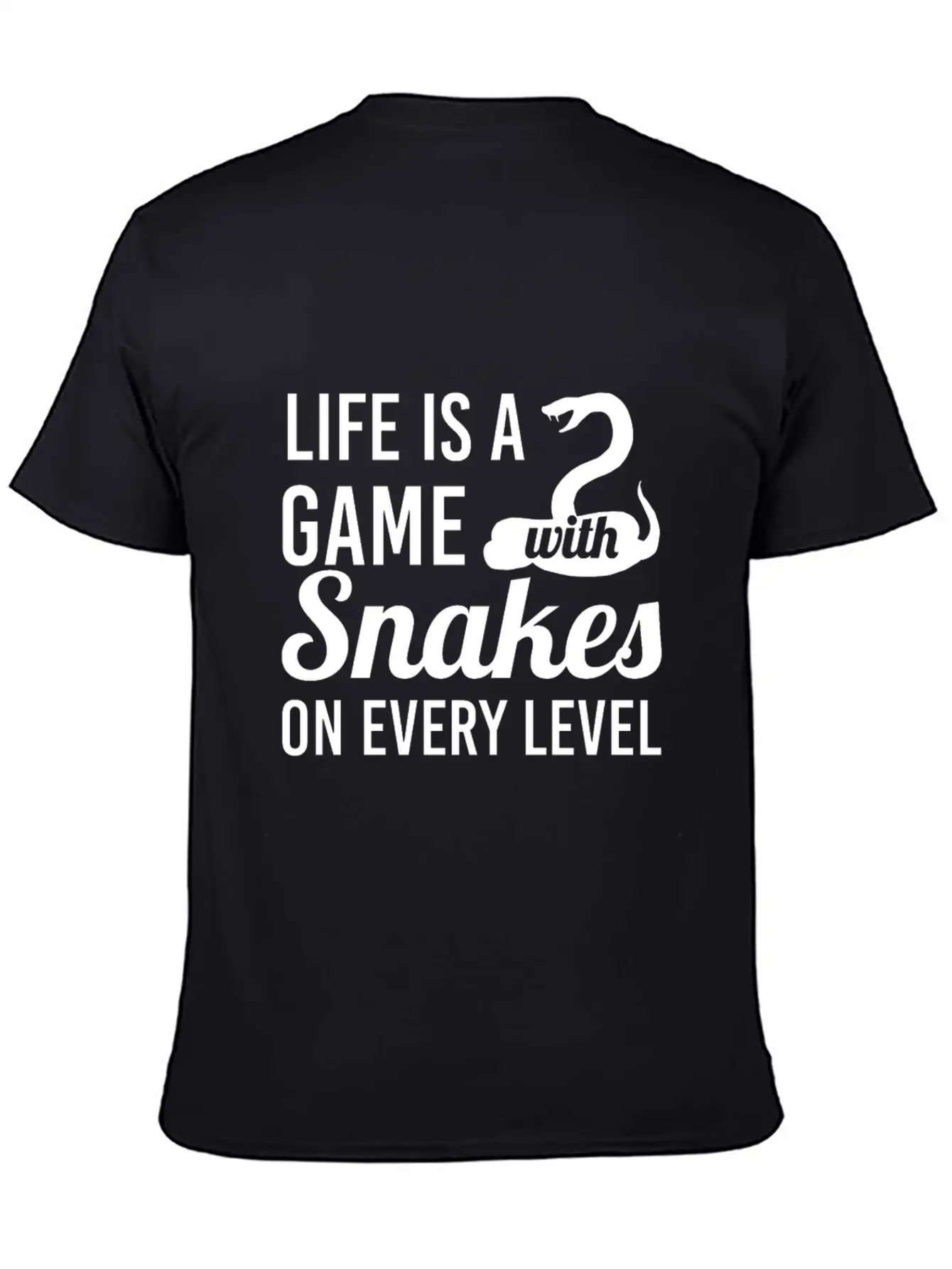 Snake Unisex Casual T-Shirt – Clean Design For Daily Comfort