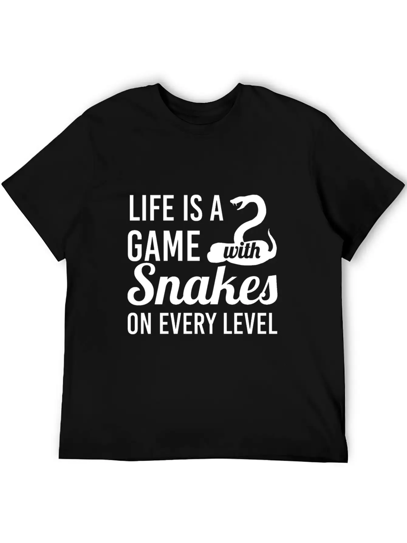 Snake Unisex Casual T-Shirt – Clean Design For Daily Comfort