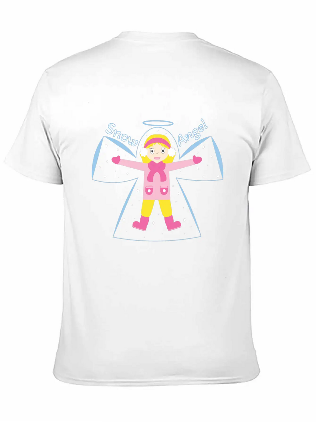 Snow Angel Breathable Soft Cotton T-Shirt – Timeless Casual Look