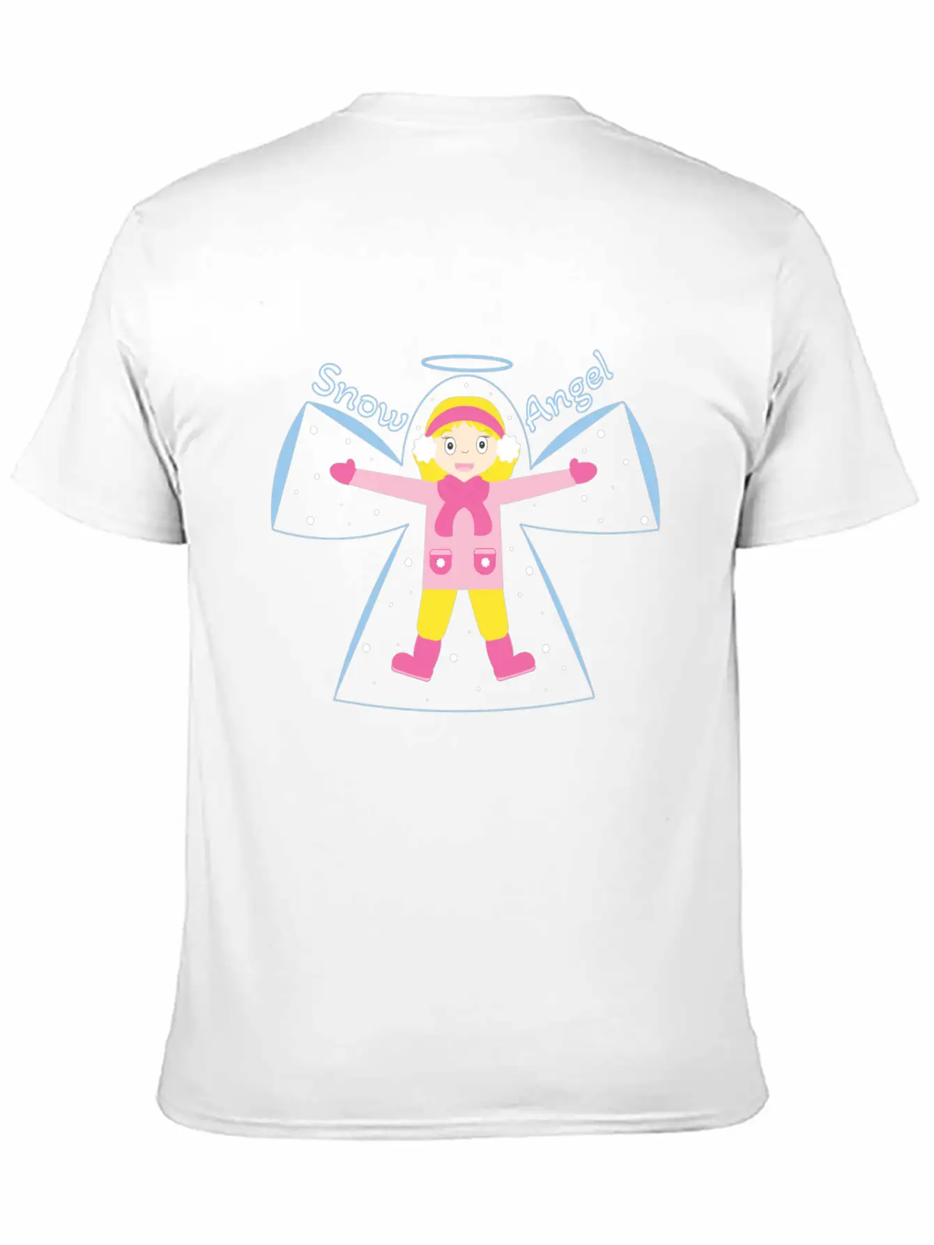 Snow Angel Breathable Soft Cotton T-Shirt – Timeless Casual Look