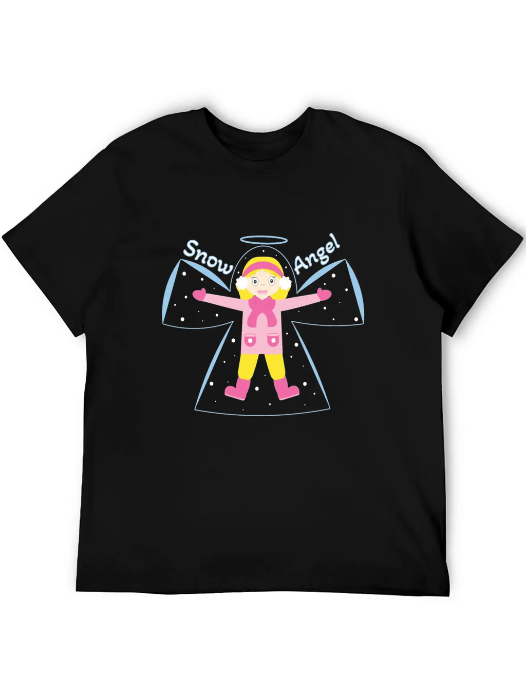 Snow Angel Breathable Soft Cotton T-Shirt – Timeless Casual Look