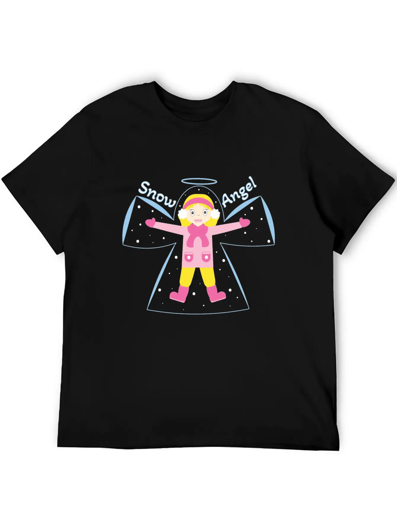 Snow Angel Breathable Soft Cotton T-Shirt – Timeless Casual Look
