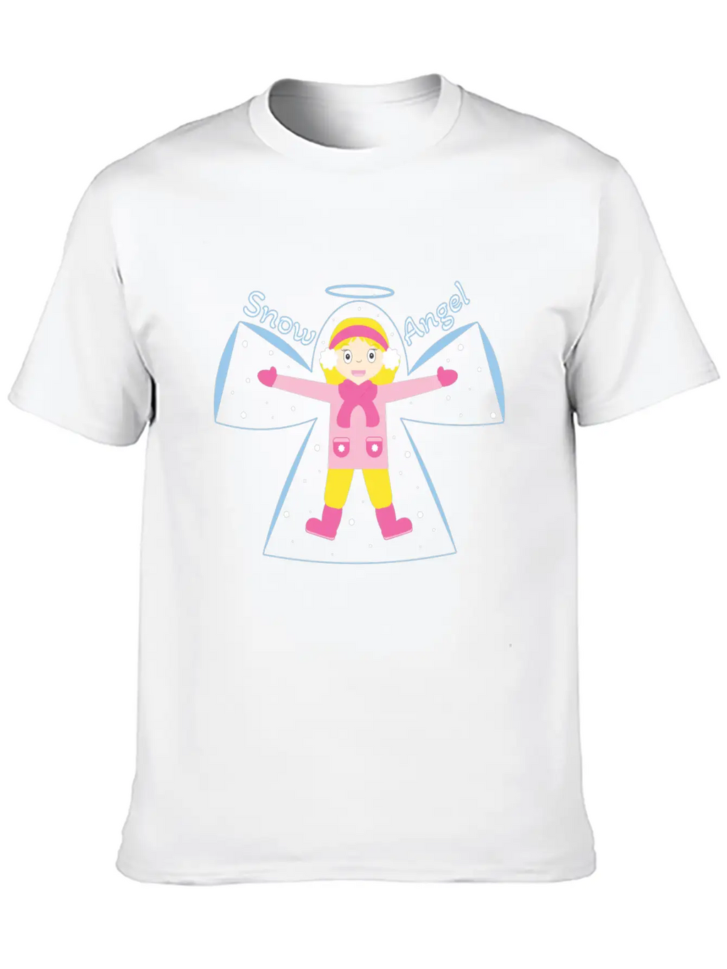Snow Angel Breathable Soft Cotton T-Shirt – Timeless Casual Look