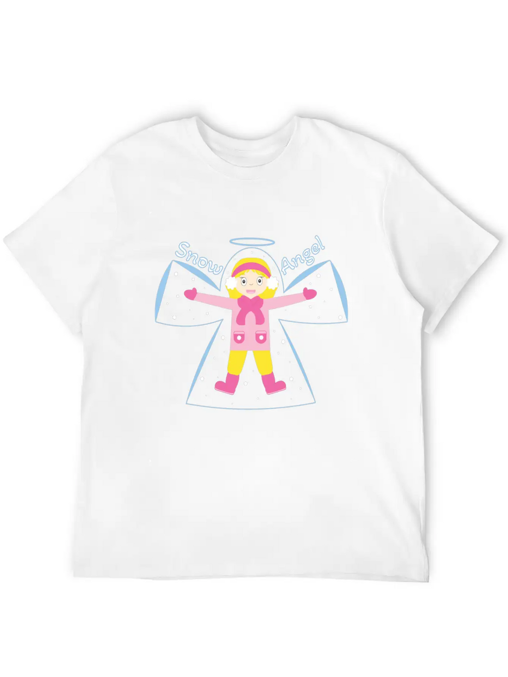 Snow Angel Breathable Soft Cotton T-Shirt – Timeless Casual Look