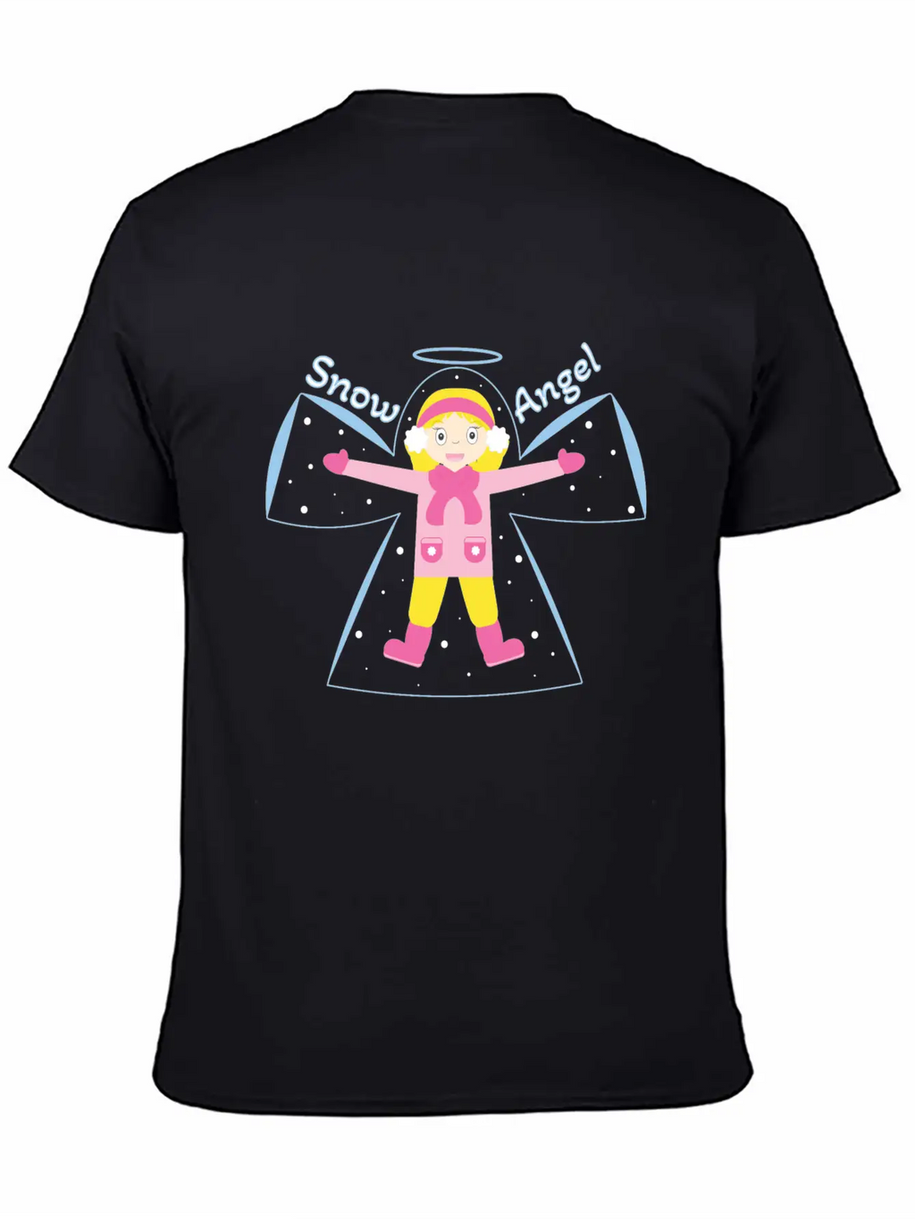 Snow Angel Breathable Soft Cotton T-Shirt – Timeless Casual Look