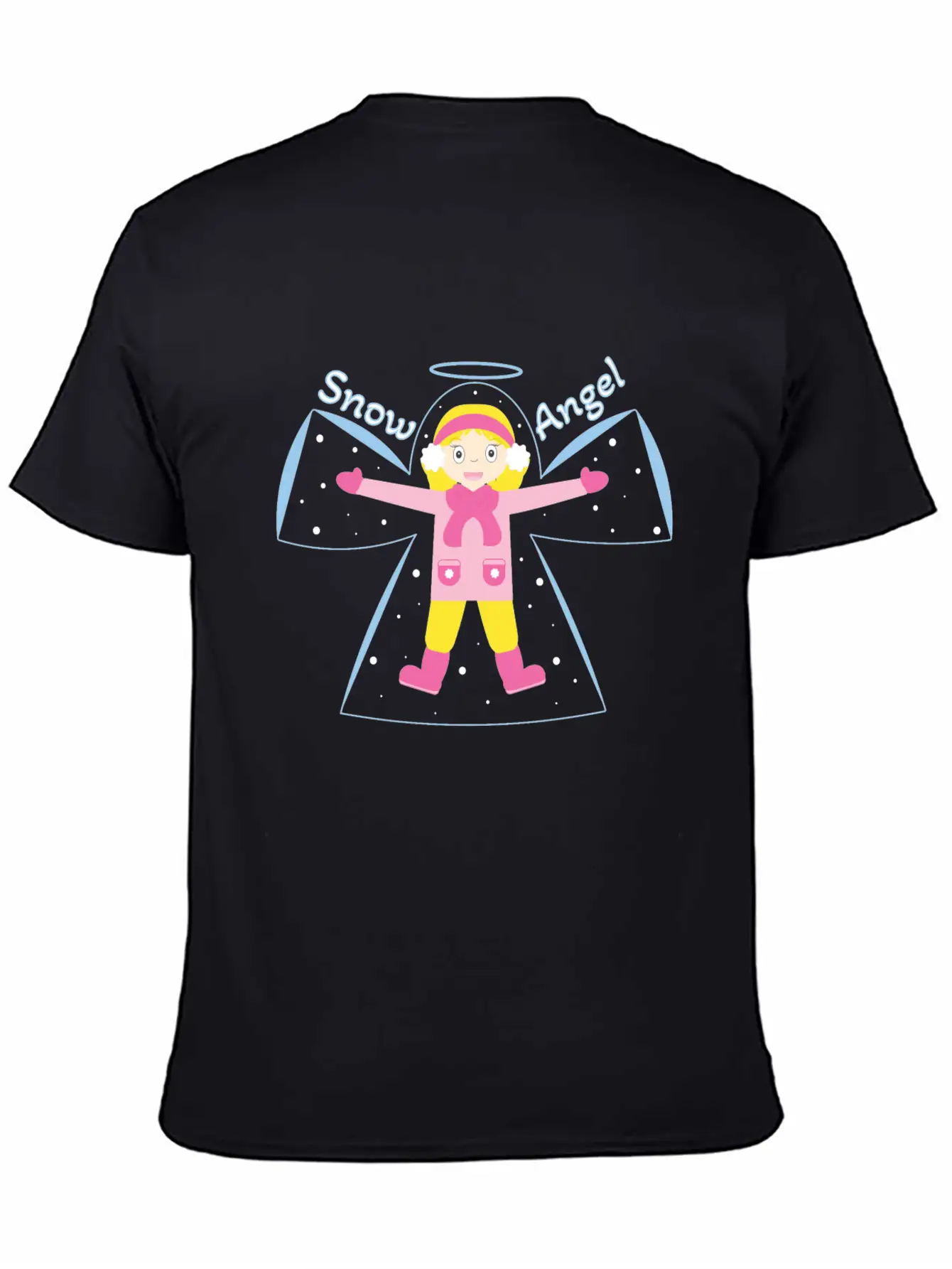 Snow Angel Breathable Soft Cotton T-Shirt – Timeless Casual Look