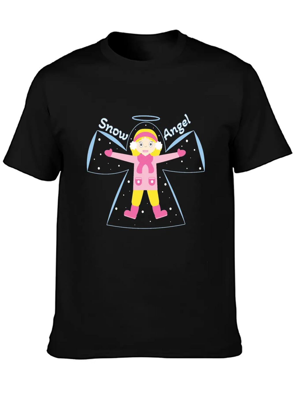 Snow Angel Breathable Soft Cotton T-Shirt – Timeless Casual Look