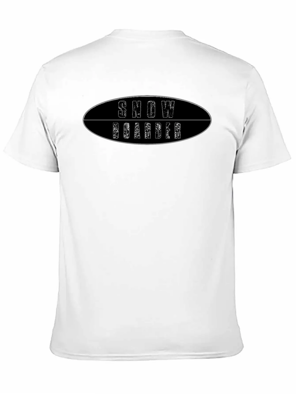 SNOW BOARDER Basic Graphic T-Shirt – Daily Comfort In Soft Cotton