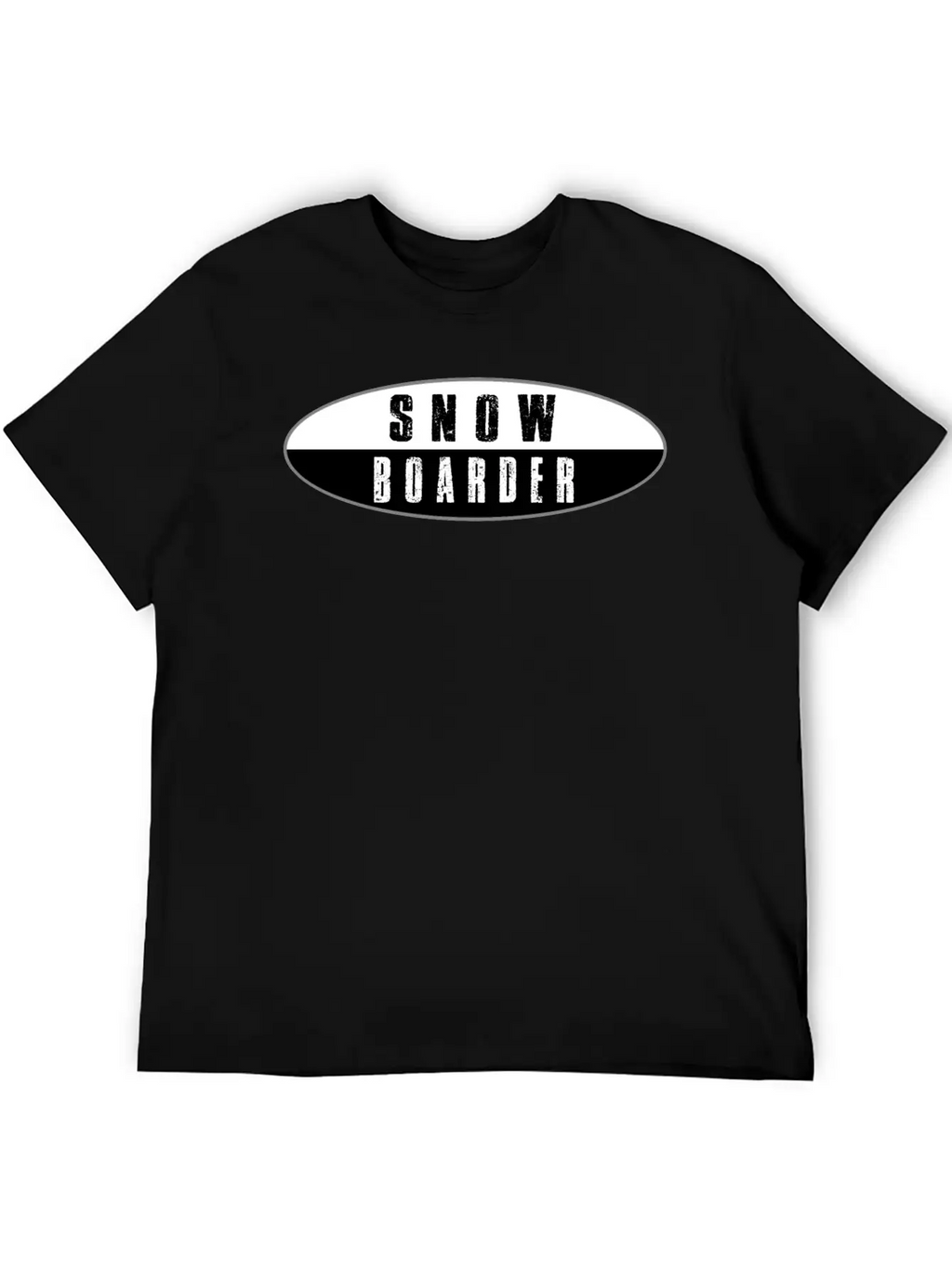 SNOW BOARDER Basic Graphic T-Shirt – Daily Comfort In Soft Cotton