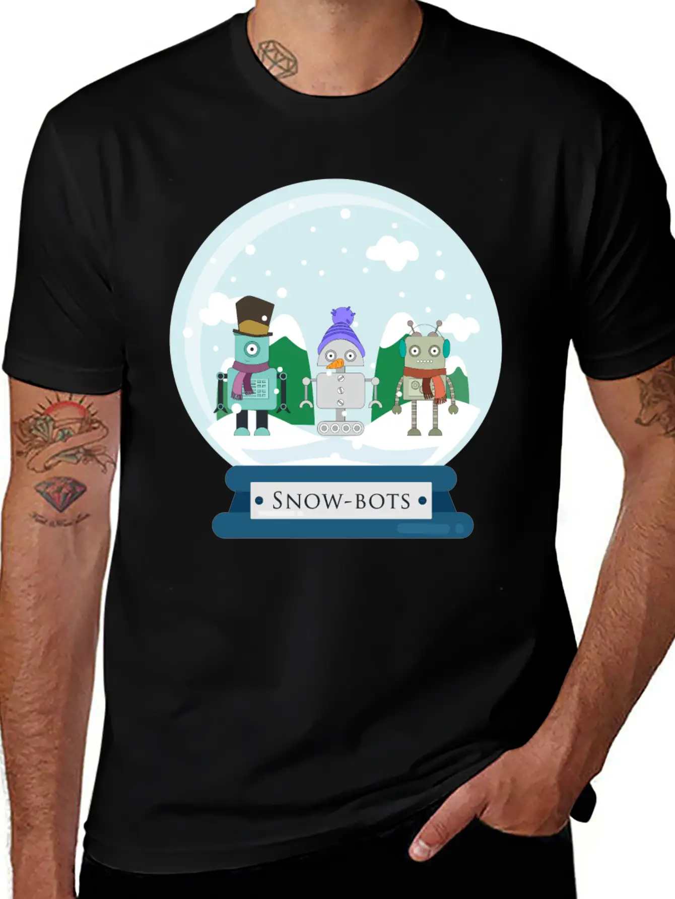 Snow-Bots Timeless Short Sleeve Tee – Comfy And Minimalist Design