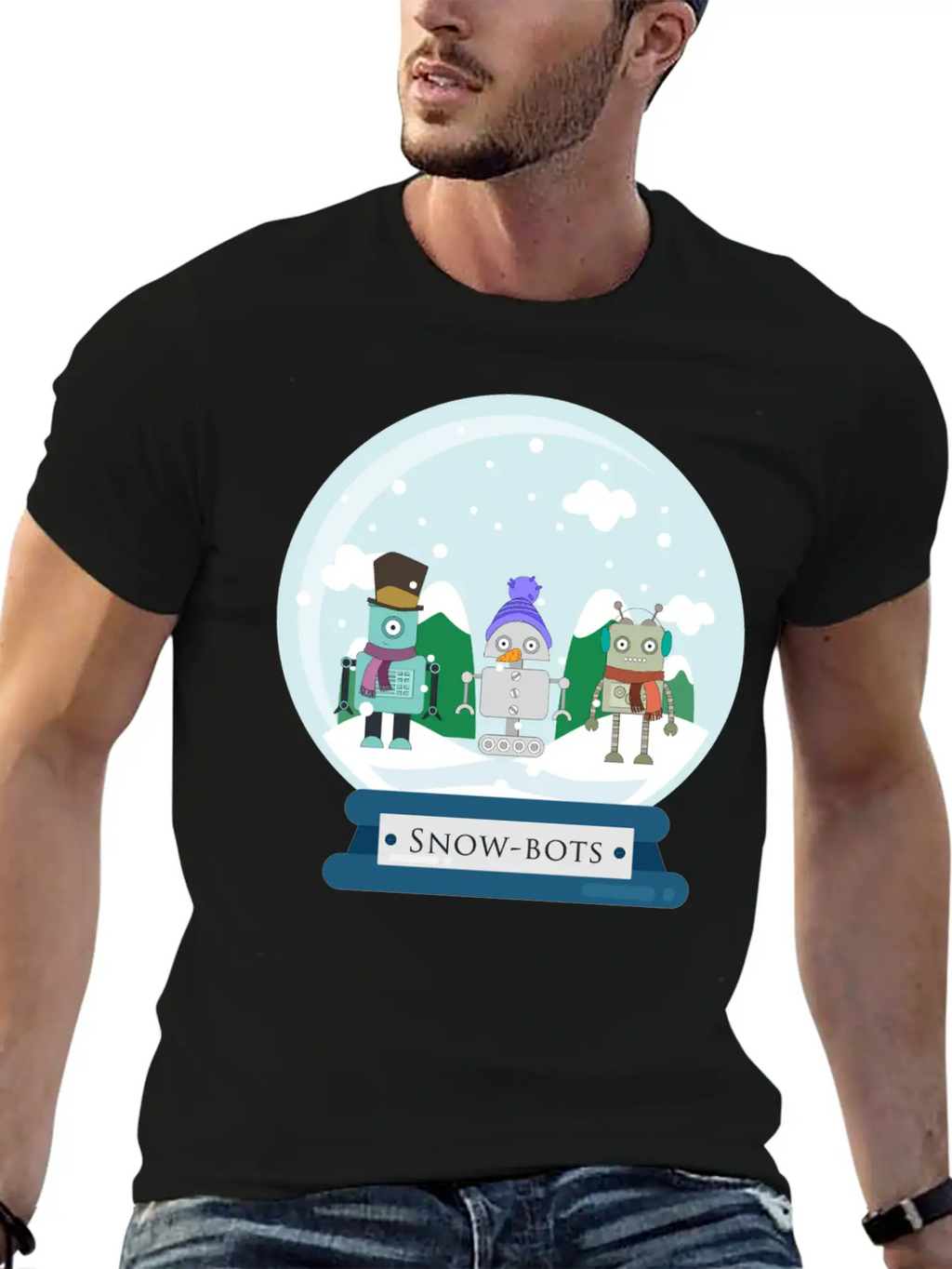 Snow-Bots Timeless Short Sleeve Tee – Comfy And Minimalist Design