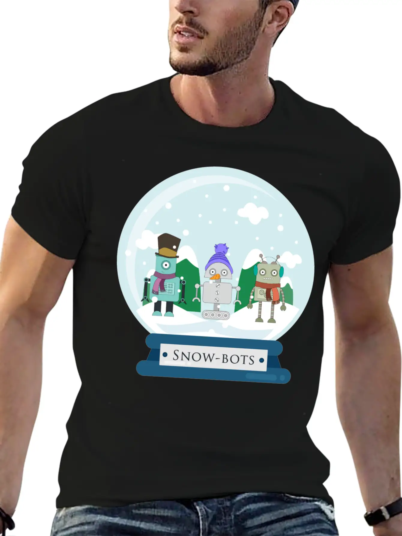 Snow-Bots Timeless Short Sleeve Tee – Comfy And Minimalist Design
