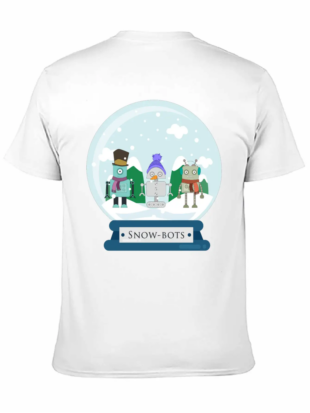Snow-Bots Timeless Short Sleeve Tee – Comfy And Minimalist Design