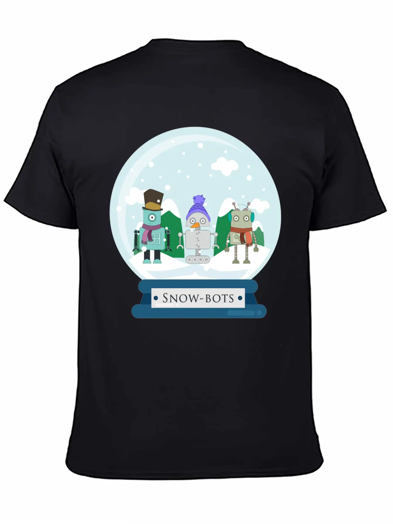 Snow-Bots Timeless Short Sleeve Tee – Comfy And Minimalist Design