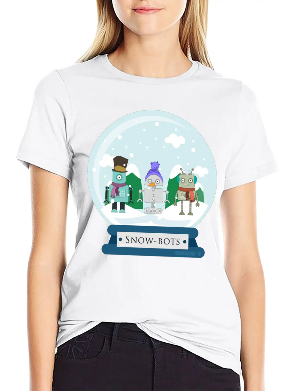 Snow-Bots Timeless Short Sleeve Tee – Comfy And Minimalist Design