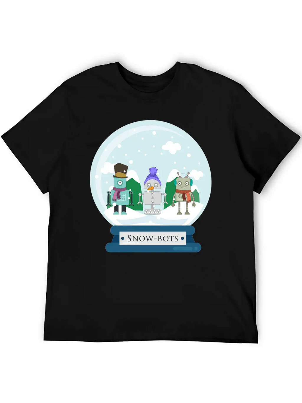 Snow-Bots Timeless Short Sleeve Tee – Comfy And Minimalist Design
