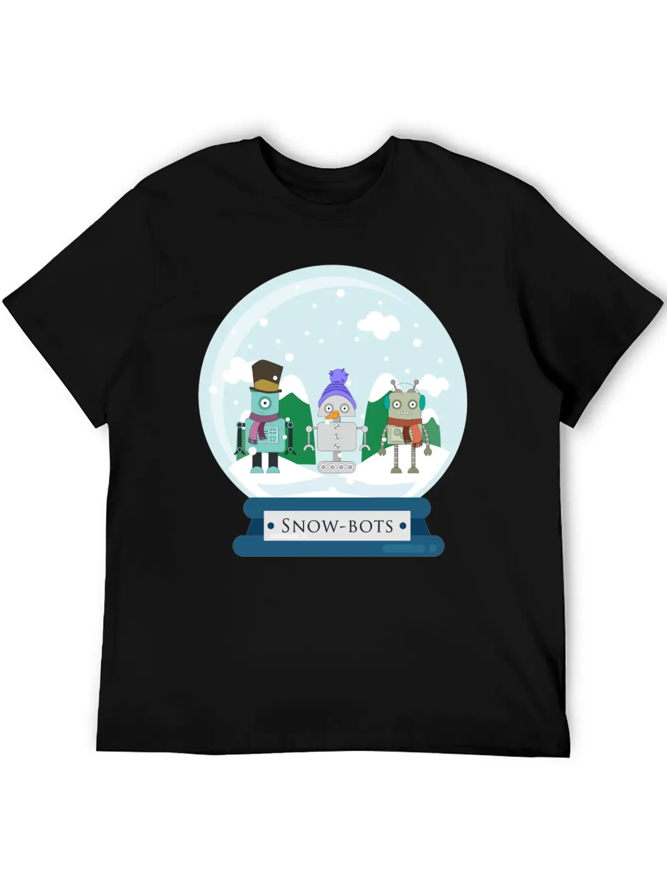 Snow-Bots Timeless Short Sleeve Tee – Comfy And Minimalist Design