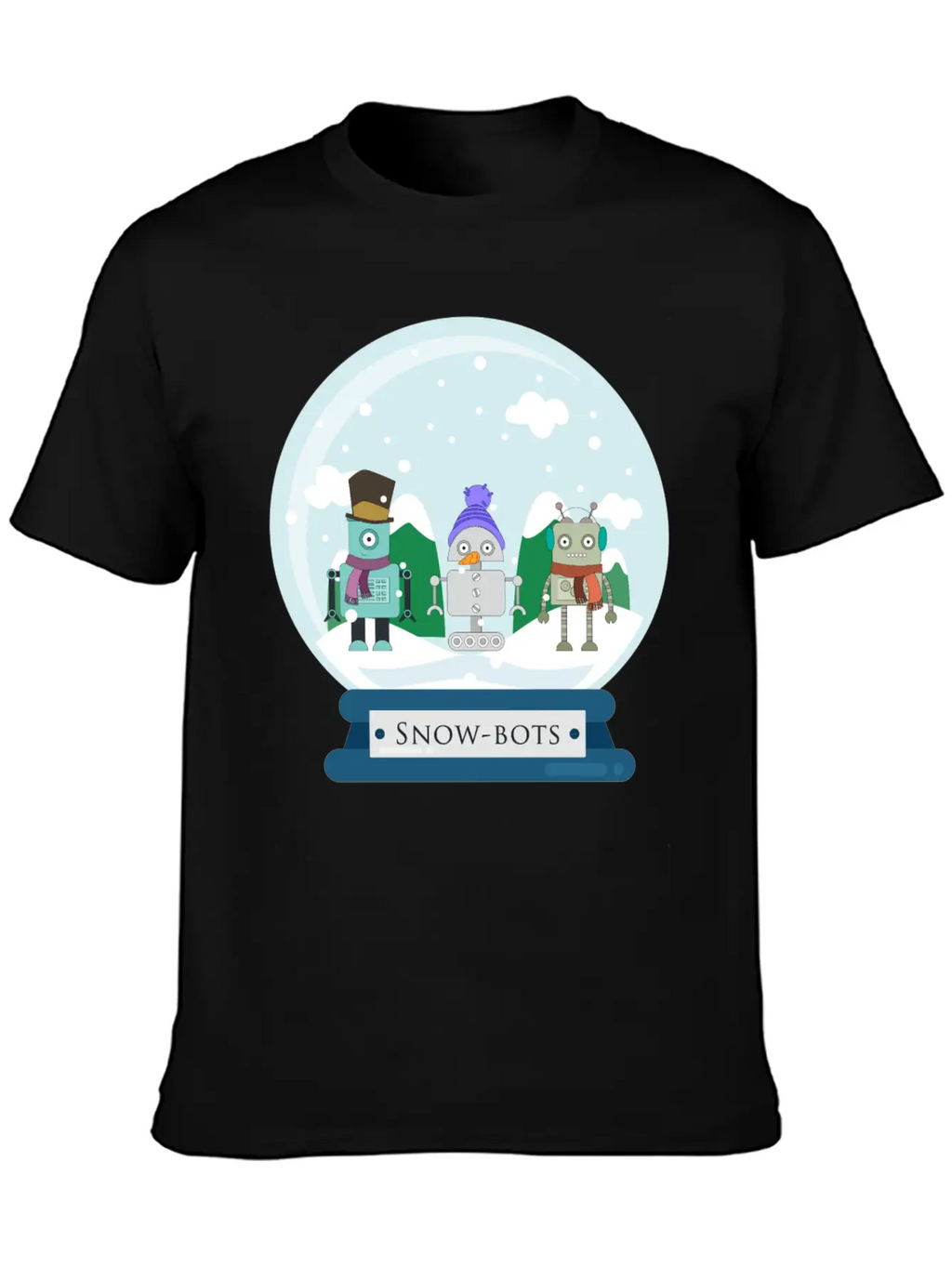 Snow-Bots Timeless Short Sleeve Tee – Comfy And Minimalist Design
