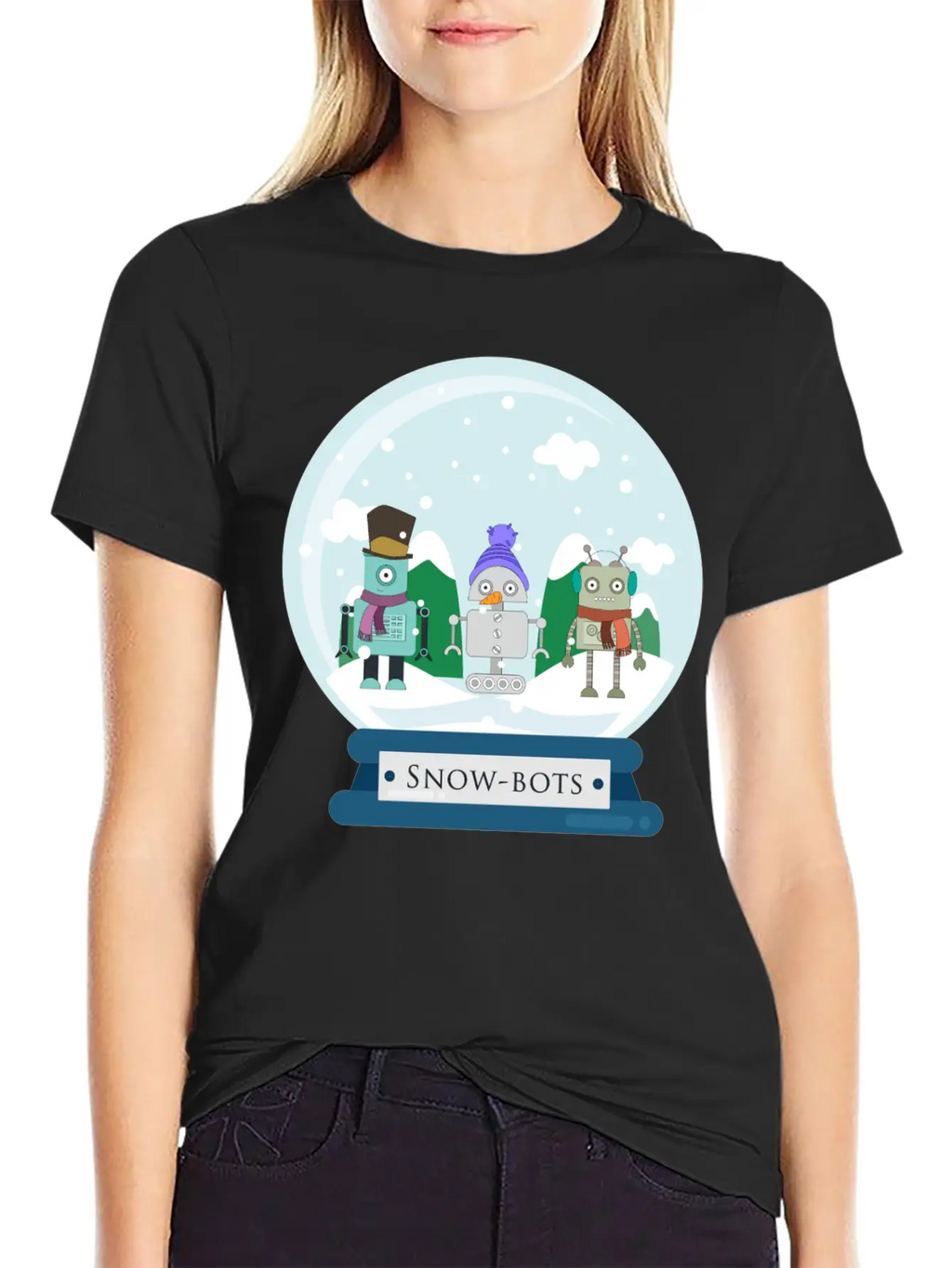 Snow-Bots Timeless Short Sleeve Tee – Comfy And Minimalist Design