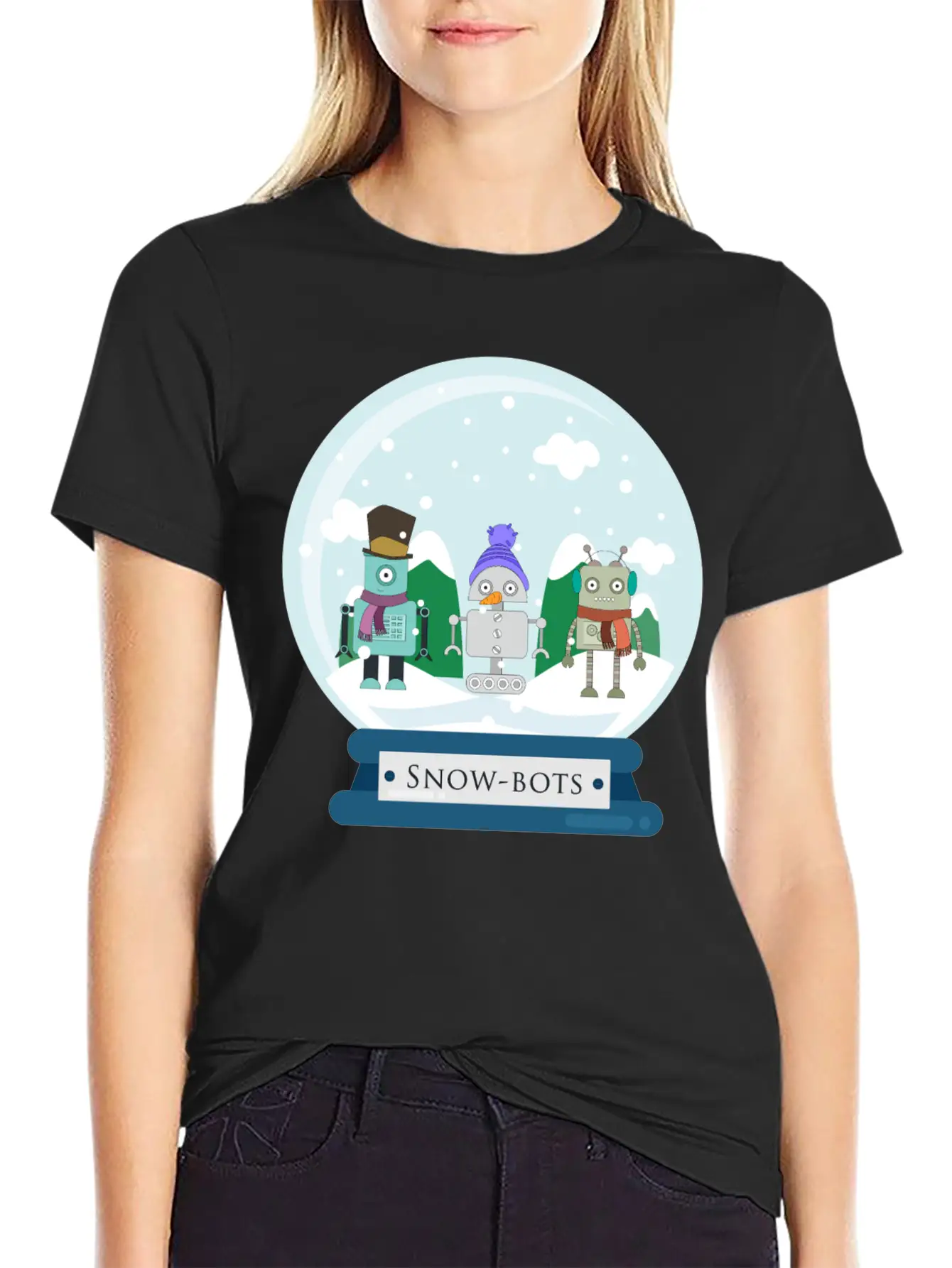Snow-Bots Timeless Short Sleeve Tee – Comfy And Minimalist Design