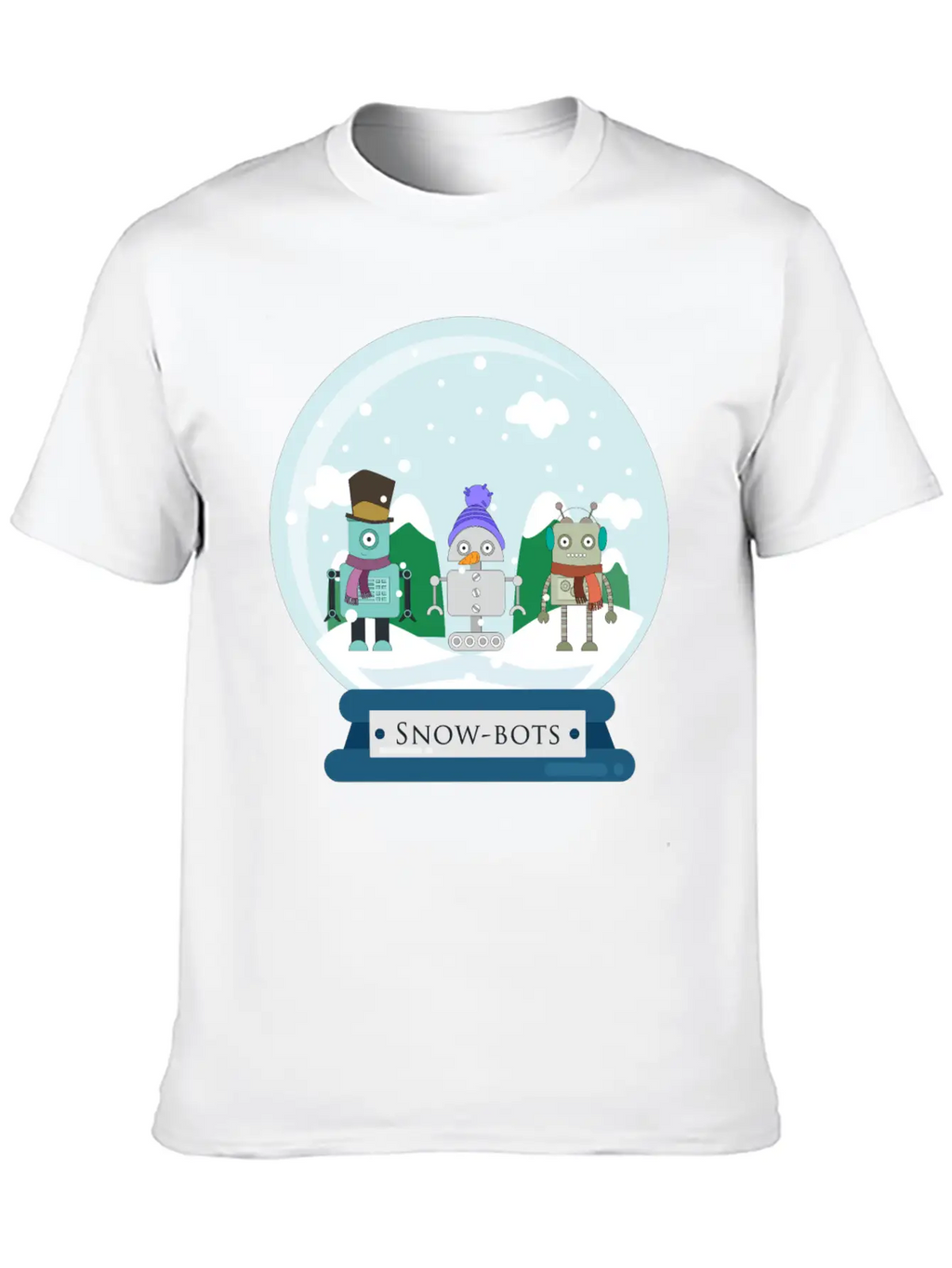 Snow-Bots Timeless Short Sleeve Tee – Comfy And Minimalist Design