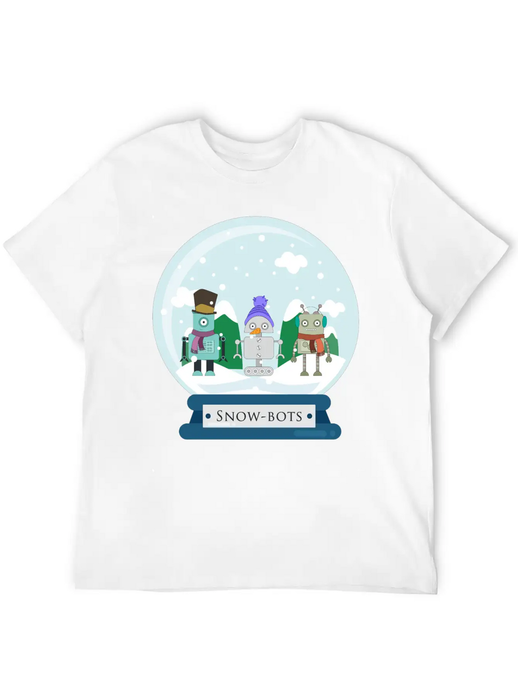 Snow-Bots Timeless Short Sleeve Tee – Comfy And Minimalist Design