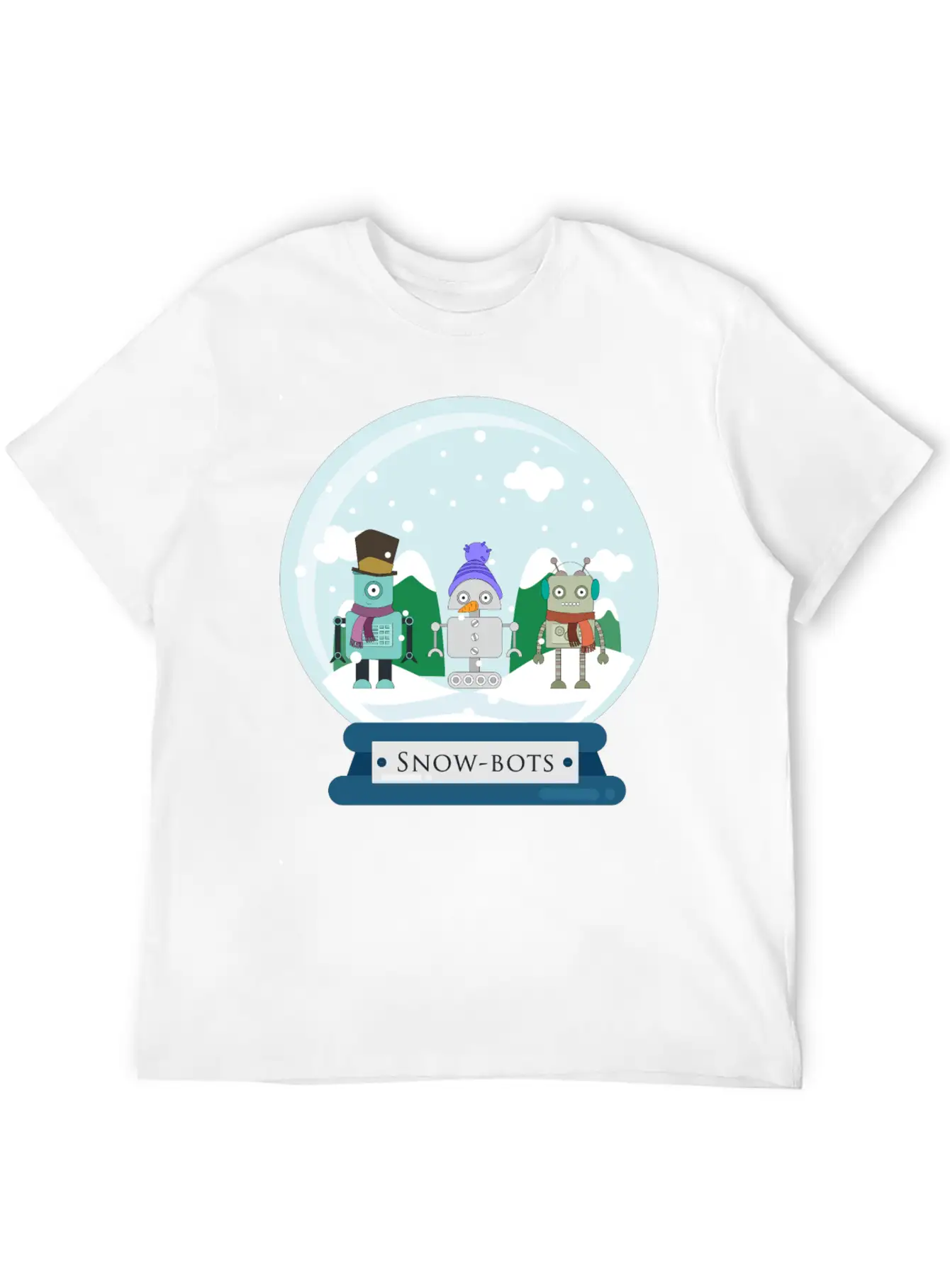 Snow-Bots Timeless Short Sleeve Tee – Comfy And Minimalist Design