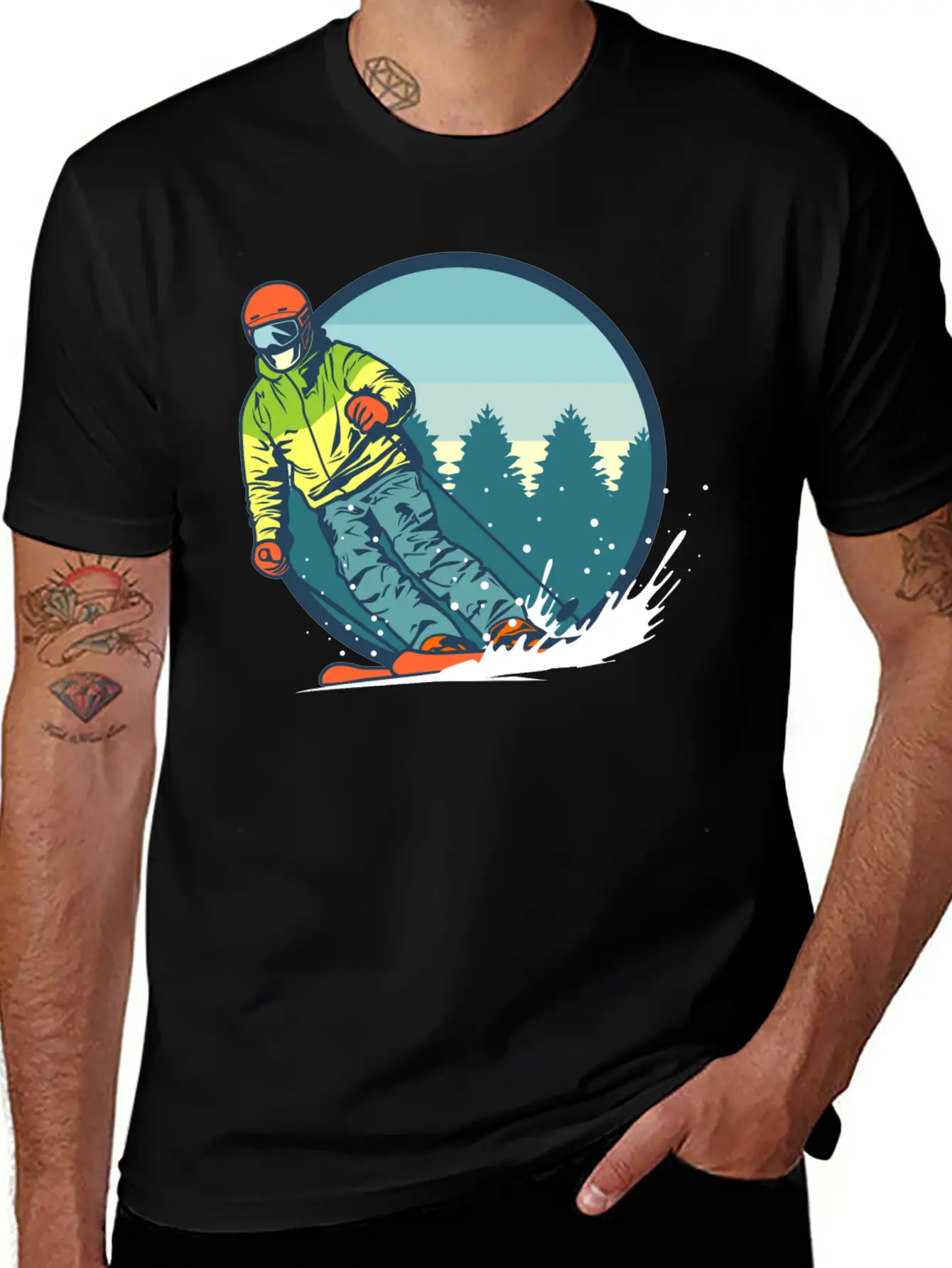 Snow Essential Cotton Tee For Daily Outfits – Unisex Style