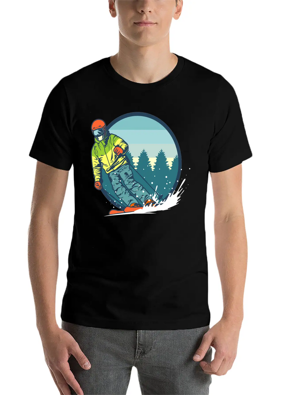 Snow Essential Cotton Tee For Daily Outfits – Unisex Style