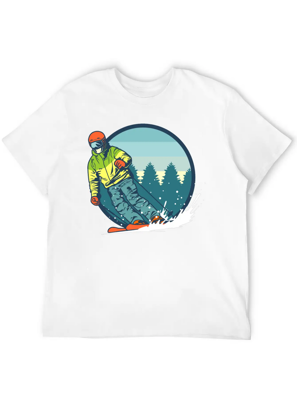 Snow Essential Cotton Tee For Daily Outfits – Unisex Style