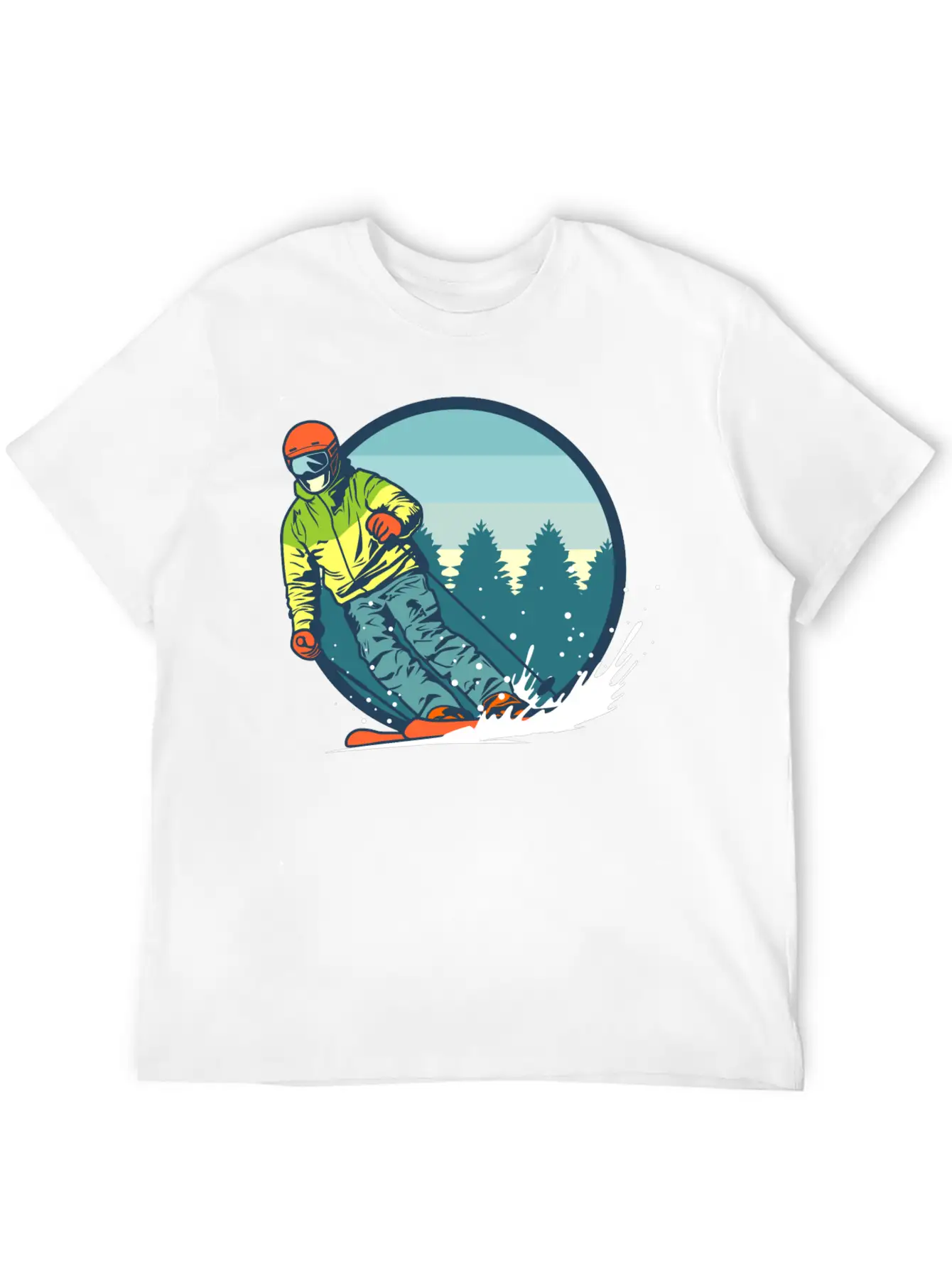 Snow Essential Cotton Tee For Daily Outfits – Unisex Style