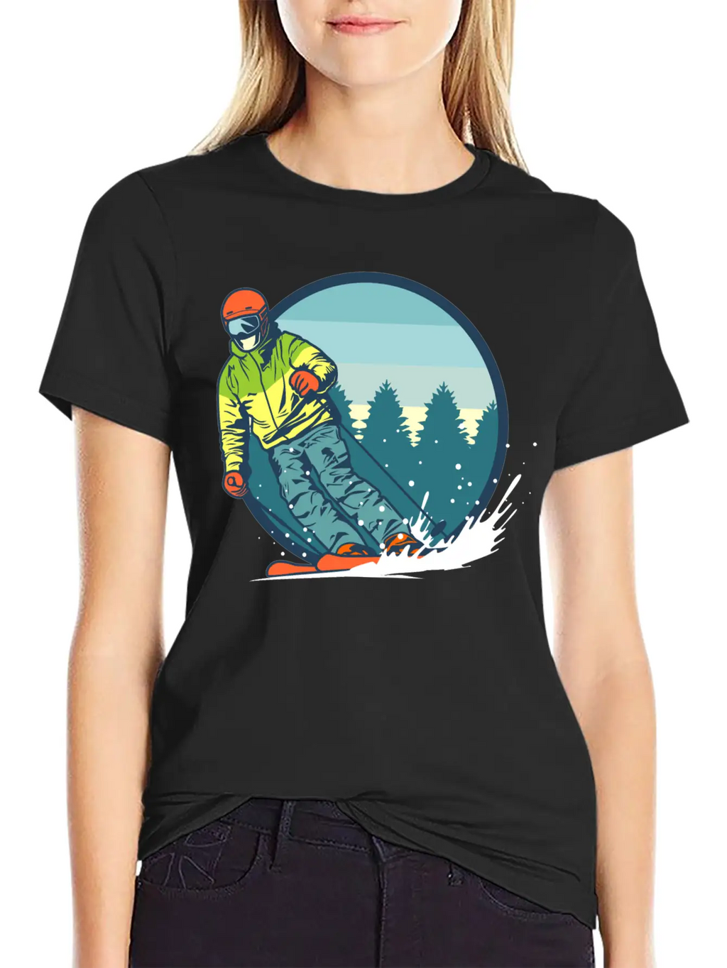 Snow Essential Cotton Tee For Daily Outfits – Unisex Style