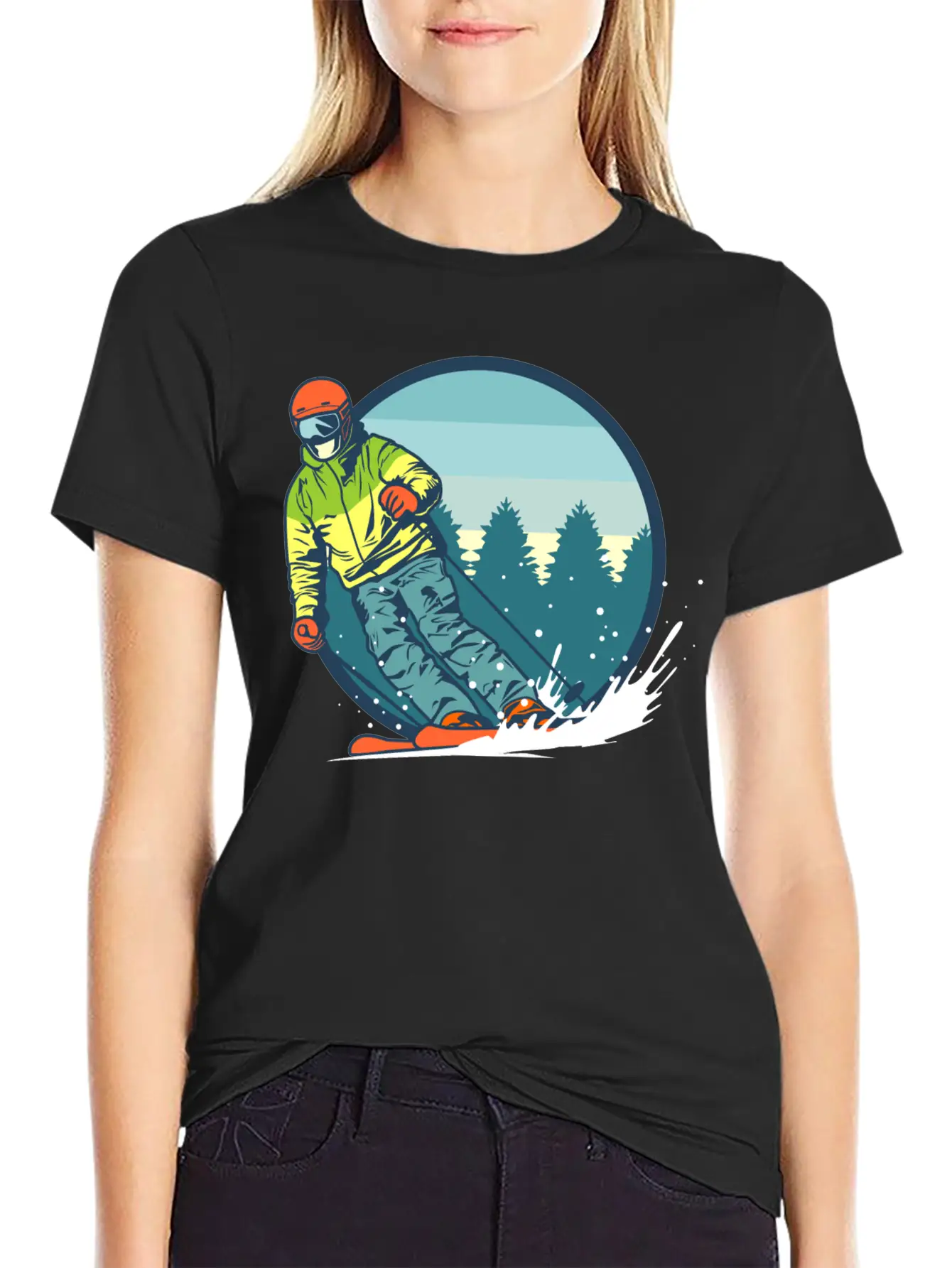 Snow Essential Cotton Tee For Daily Outfits – Unisex Style