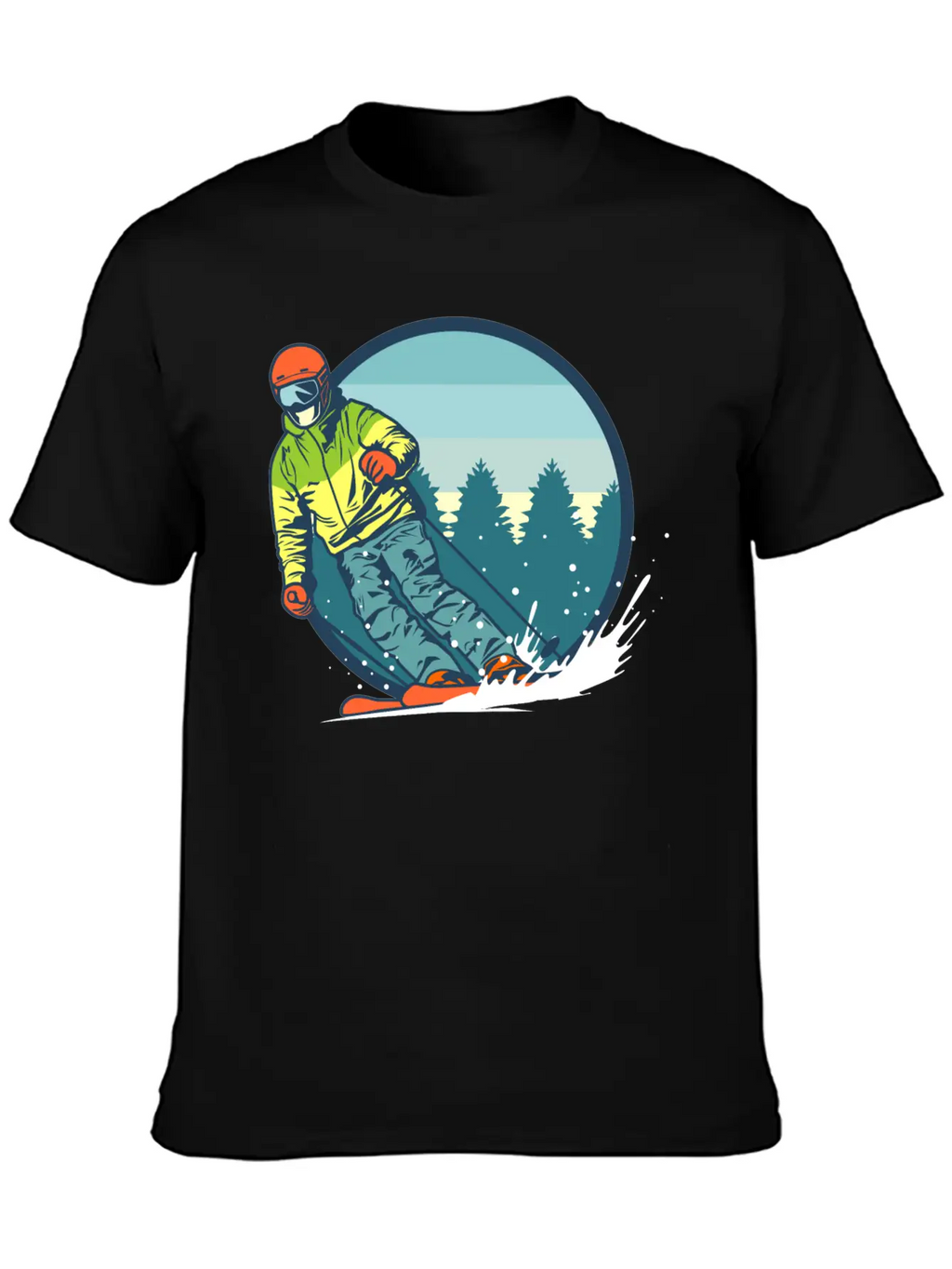 Snow Essential Cotton Tee For Daily Outfits – Unisex Style