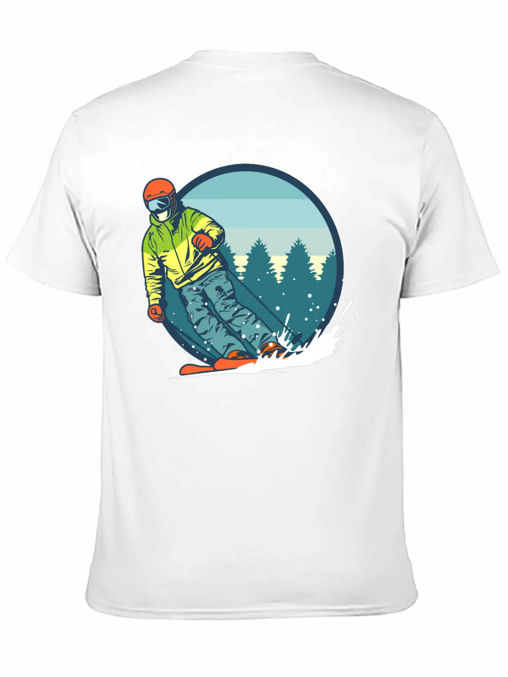 Snow Essential Cotton Tee For Daily Outfits – Unisex Style