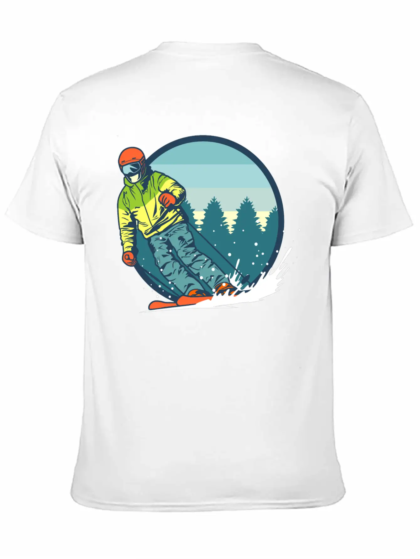 Snow Essential Cotton Tee For Daily Outfits – Unisex Style