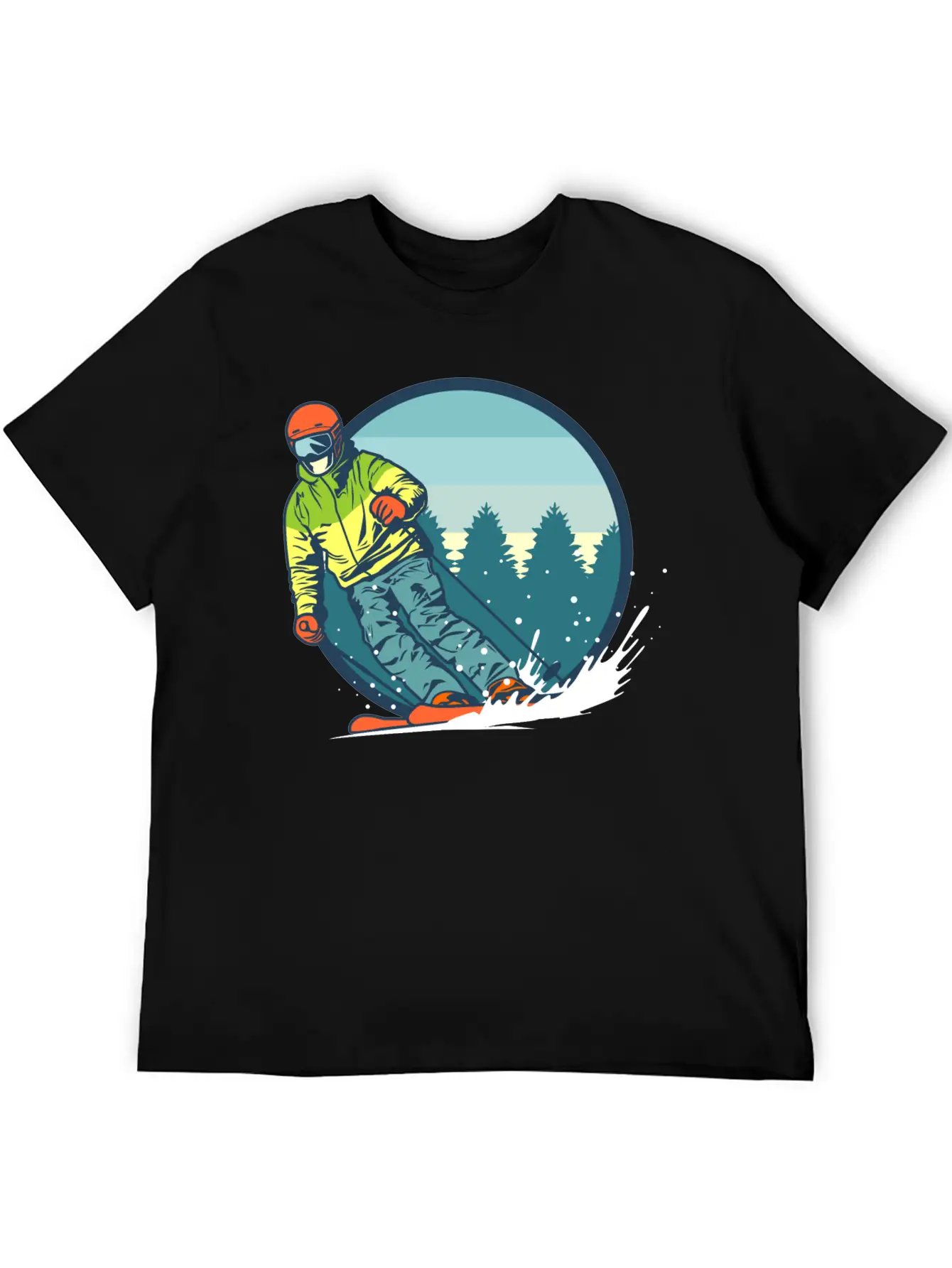 Snow Essential Cotton Tee For Daily Outfits – Unisex Style