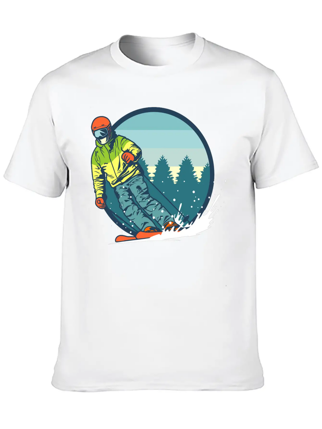 Snow Essential Cotton Tee For Daily Outfits – Unisex Style