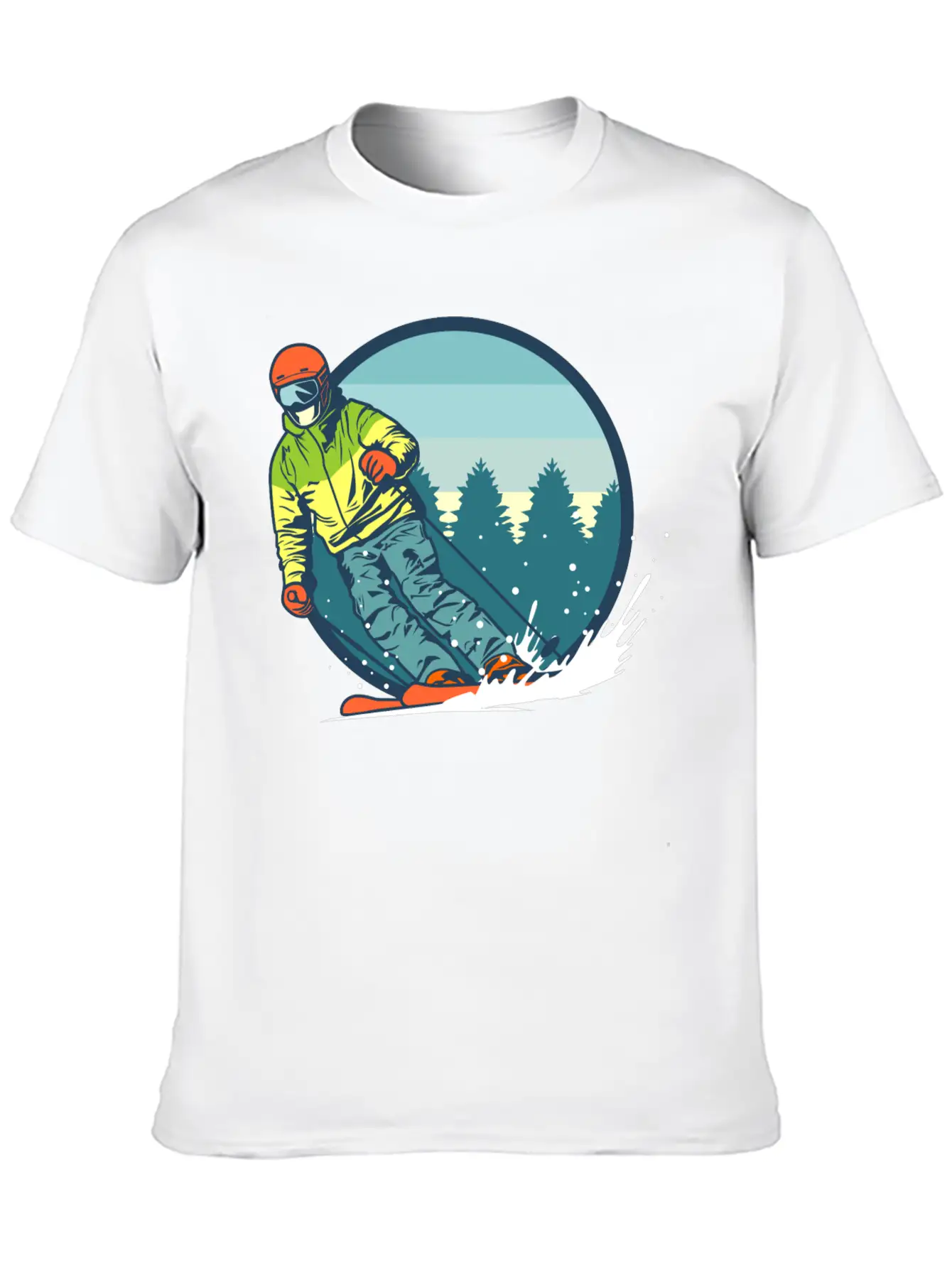 Snow Essential Cotton Tee For Daily Outfits – Unisex Style