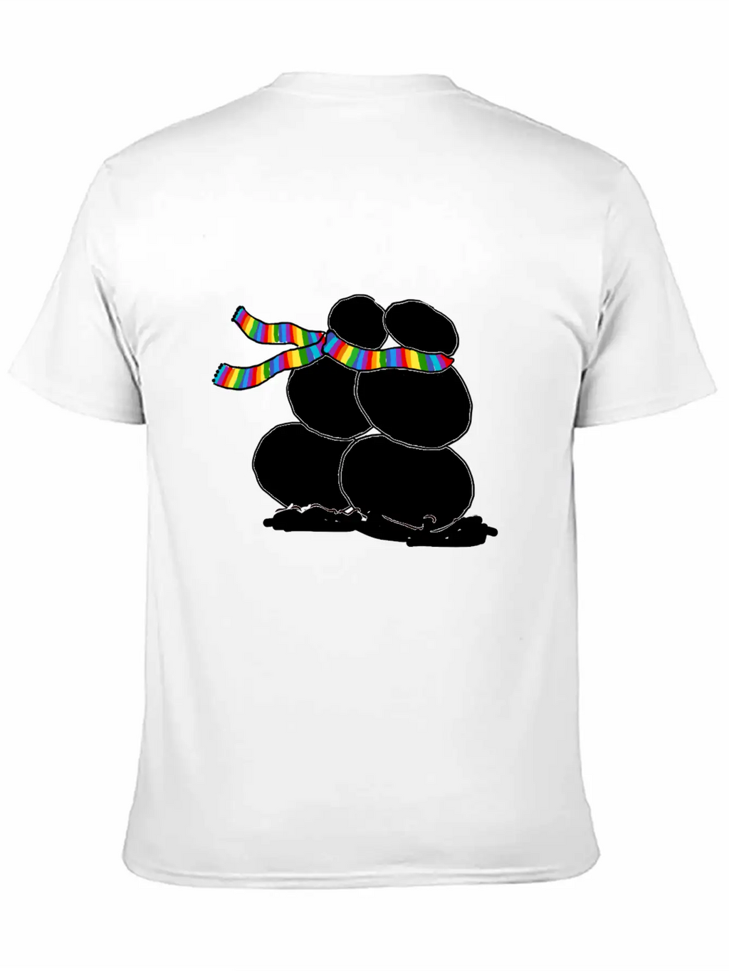 Snow Love Relaxed Everyday Tee – Lightweight And Durable Cotton