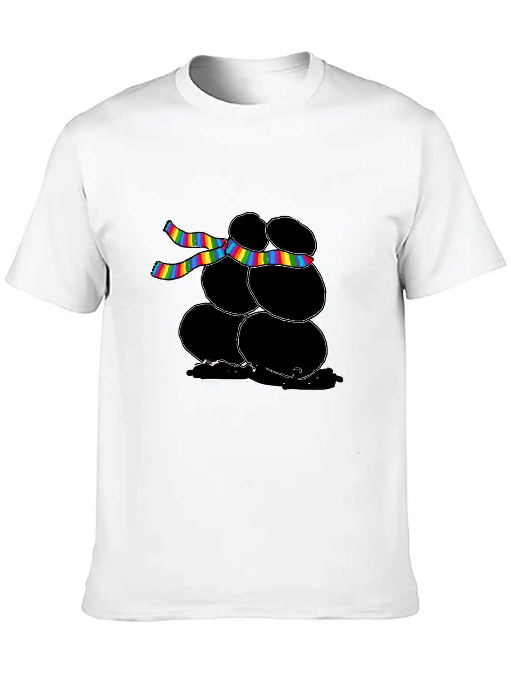 Snow Love Relaxed Everyday Tee – Lightweight And Durable Cotton