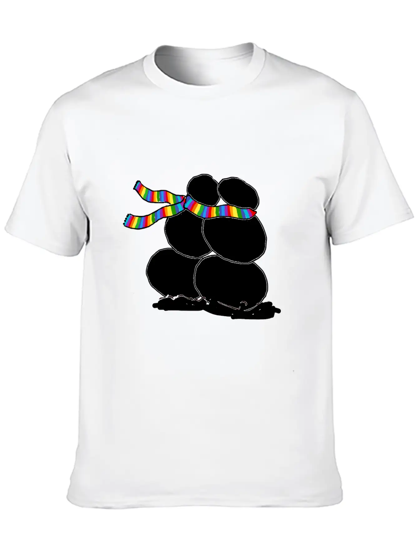 Snow Love Relaxed Everyday Tee – Lightweight And Durable Cotton