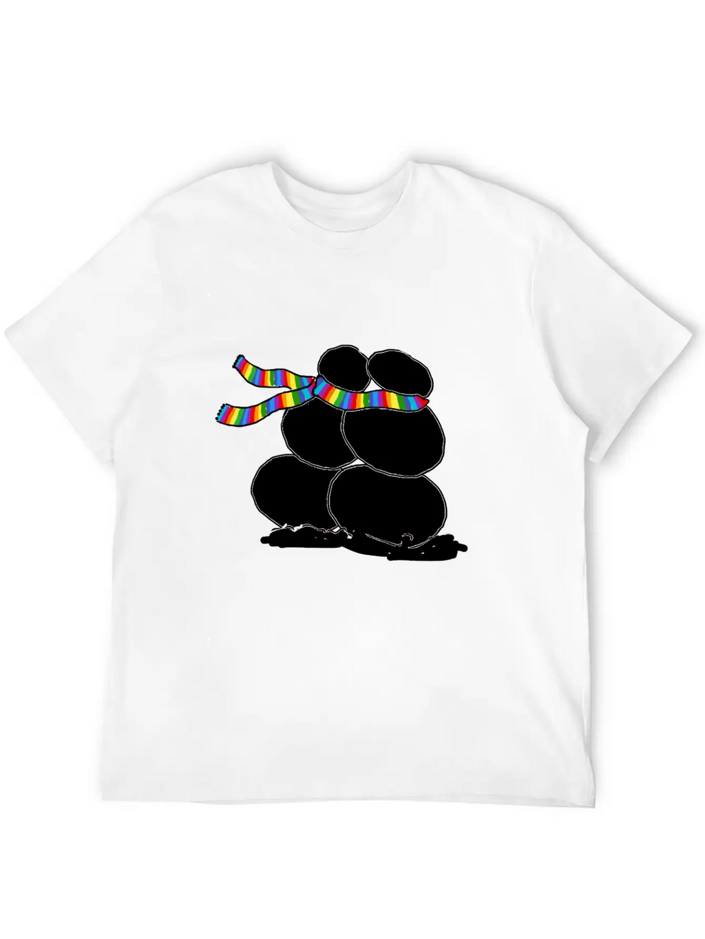 Snow Love Relaxed Everyday Tee – Lightweight And Durable Cotton