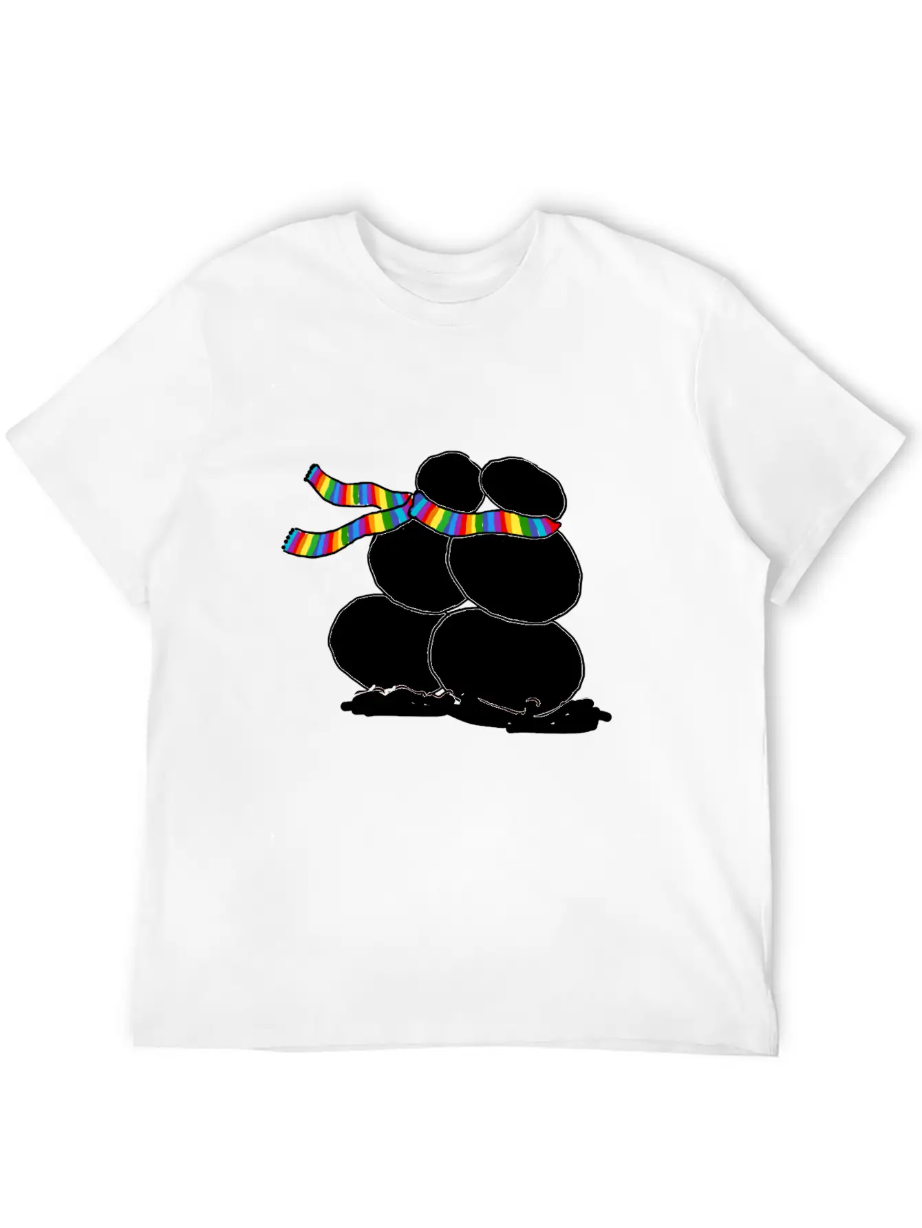 Snow Love Relaxed Everyday Tee – Lightweight And Durable Cotton