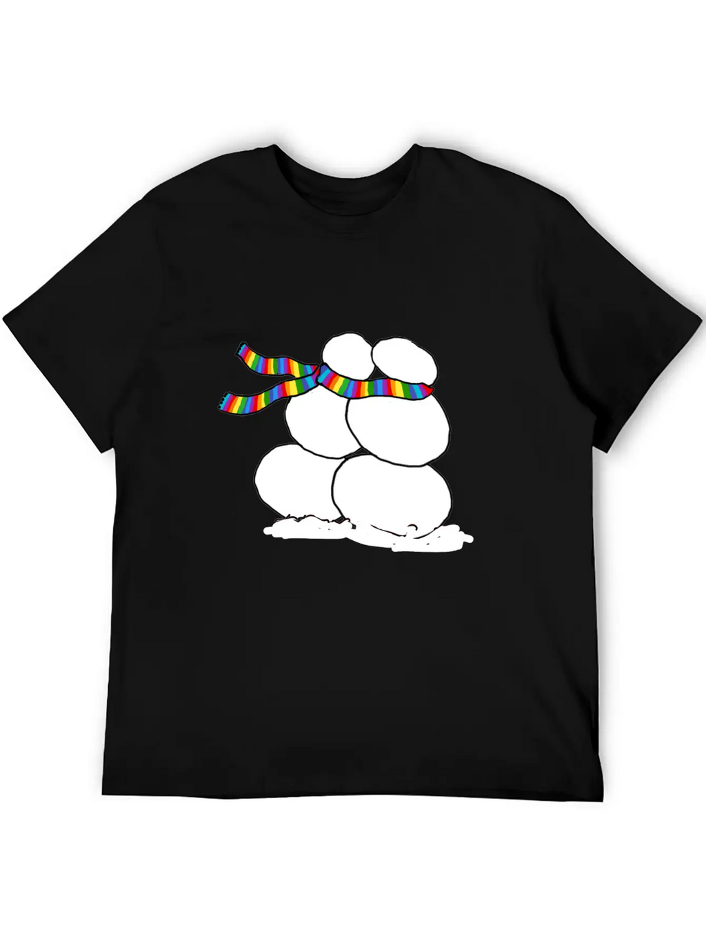 Snow Love Relaxed Everyday Tee – Lightweight And Durable Cotton